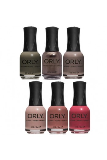 ORLY Lacquer - The New Neutral Collection - All 6 Colors - 18 ml / 0.6 oz