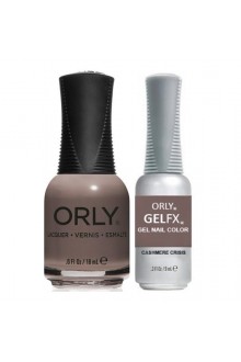 Orly - Perfect Pair Matching Lacquer+Gel FX Kit - Cashmere Crisis - 0.6 oz / 0.3 oz
