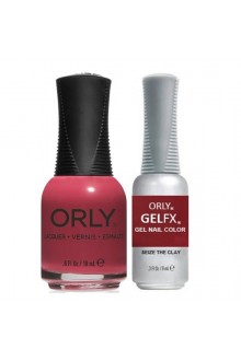 Orly - Perfect Pair Matching Lacquer+Gel FX Kit - Seize the Clay - 0.6 oz / 0.3 oz