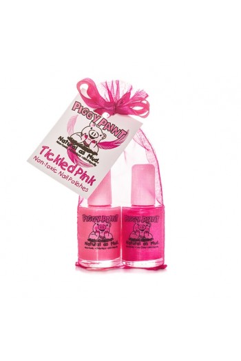 Piggy Paint - Tickled Pink Gift Set - 2 Nail Polish Set - 0.5oz/15ml each
