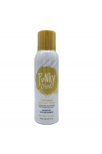 Punky Colour - Temporary Highlight Spray - Natural Blonde - 3.5oz / 100g