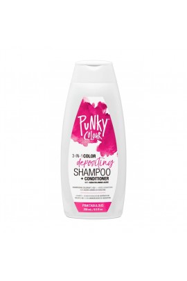Punky Colour - 3-in-1 Color Depositing Shampoo + Conditioner - Pinktabulous - 250mL / 8.5oz