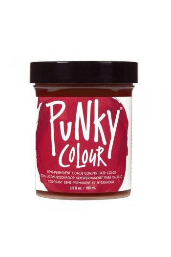 Punky Colour - Semi-Permanent Conditioning Hair Color - Vermillion Red - 3.5oz / 100mL