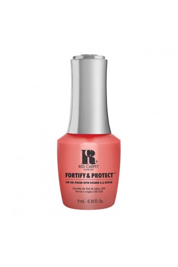 Red Carpet Manicure - Fortify & Protect - Flashing Lights And Neon Signs - 9ml / 0.30oz