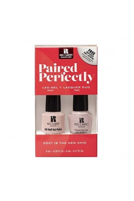 Red Carpet Manicure - Paired Perfectly GEL & Lacquer DUO - Cozy Is the New Chic