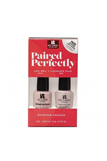 Red Carpet Manicure - Paired Perfectly GEL & Lacquer DUO - Skirting Around