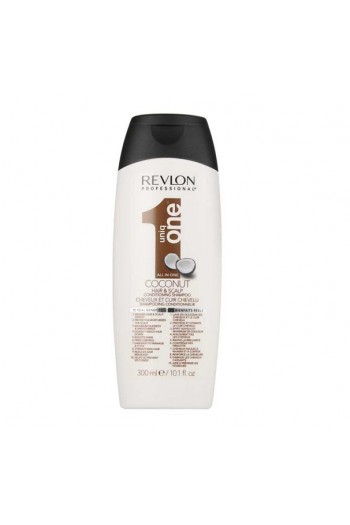 Revlon  -  UniqOne -  COCONUT - Hair & Scalp Conditioning Shampoo  - 300 mL / 10.1 oz