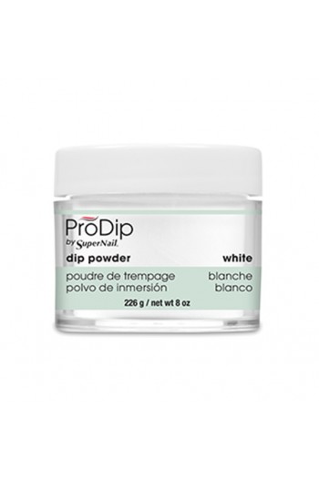SuperNail ProDip - Dip Powder - White - 226 g / 8 oz