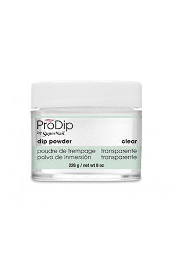 SuperNail ProDip - Dip Powder - Clear - 226 g / 8 oz