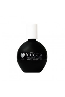 Cuccio Colour Veneer - LED/UV Soak Off Gel - #3 Easy Base Coat Treatment - Fast Soak - 2.5oz / 75ml
