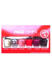OPI Nail Lacquer - Coca-Cola Icons of Happiness - Mini 6pk - 3.75ml / 0.125oz Each