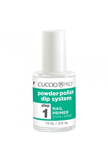 Cuccio Pro - Powder Polish Dip System - Step 1: Nail Primer - 0.5oz / 14ml