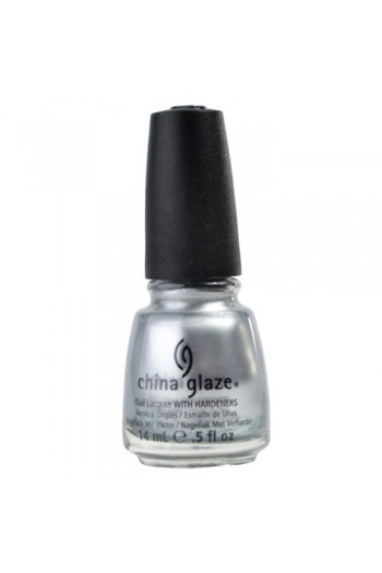 China Glaze Nail Polish - Platinum Silver - 0.5oz / 14ml
