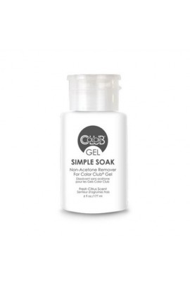 Color Club Nail Treatments - Simple Soak Gel Remover - 6oz / 177ml