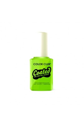 Color Club Coated One Coat Nail Lacquer - We Liming - 0.5oz / 15ml