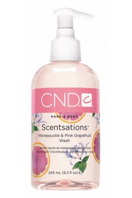 CND Scentsations - Honeysuckle & Pink Grapefruit Wash - 8.3oz / 245ml