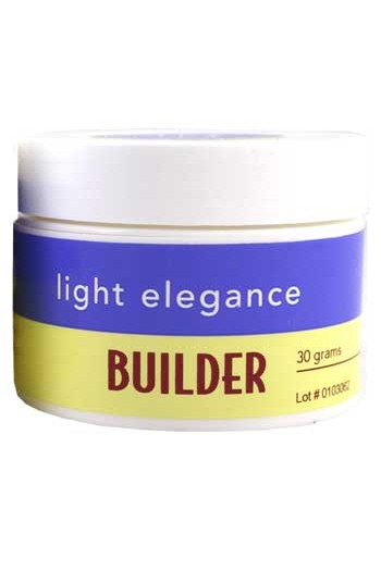 Light Elegance UV Gel - Clear Builder - 1.1oz / 30ml