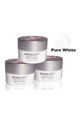 LeChat Nobility Soak Off Color Gel: Pure White - 0.125oz / 3.7ml