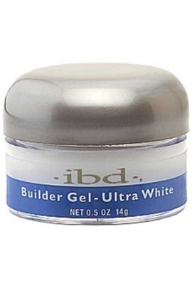 ibd UV Builder Gel - Ultra White - 0.5oz / 14g (Bright White)