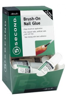 ibd 5 Second Brush-on Nail Glue - 12 Pack Display