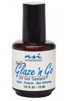 NSI Glaze 'n Go Tack-Free UV Gel Sealant - 0.5oz / 15ml