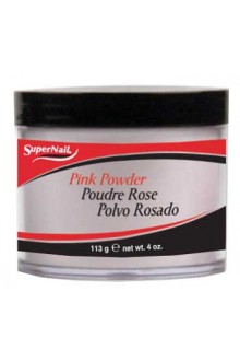 SuperNail Pink Acrylic Powder - 4oz / 113g