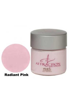 NSI Attraction Nail Powder: Radiant Pink - 1.42oz / 40g