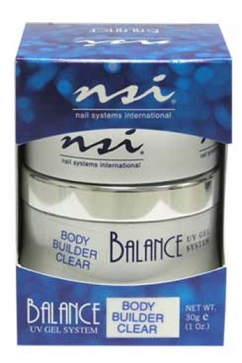 NSI Balance UV Gel Body Builder: Clear - 1oz / 30g