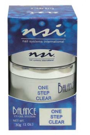 NSI Balance UV Gel: One Step Clear - 1oz / 30g