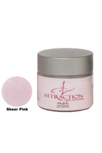 NSI Attraction Nail Powder: Sheer Pink - 32oz / 907.2g