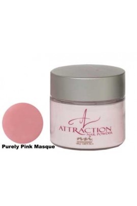 NSI Attraction Nail Powder: Purely Pink Masque - 4.6oz / 130g