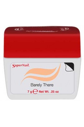 SuperNail Accelerate Soak Off Color Gel Polish - Barely There - 0.25oz / 7g