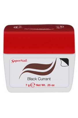 SuperNail Accelerate Soak Off Color Gel Polish - Black Currant - 0.25oz / 7g