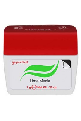 SuperNail Accelerate Soak Off Color Gel Polish - Lime Mania - 0.25oz / 7g