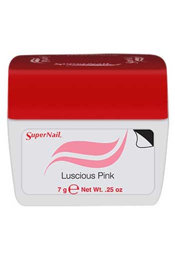 SuperNail Accelerate Soak Off Color Gel Polish - Luscious Pink - 0.25oz / 7g