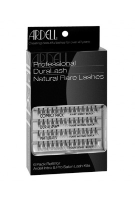 Ardell Natural Lashes Pack - Knot-Free Individuals - Combo Black