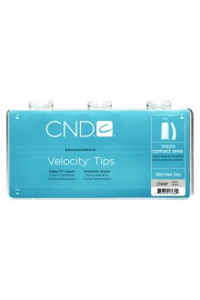 CND Velocity Tips - Clear - 360ct