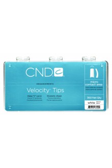 CND Velocity Tips - White - 360ct