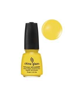 China Glaze Nail Polish - Electro Pop Collection - Sunshine Pop - 0.5oz / 14ml