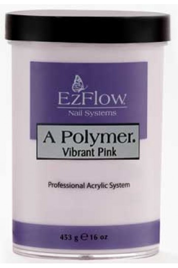 EzFlow A Polymer Powder: Vibrant Pink - 16oz / 453g