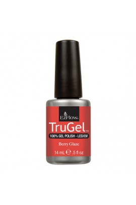 EzFlow TruGel LED/UV Gel Polish - Berry Glaze - 0.5oz / 14ml