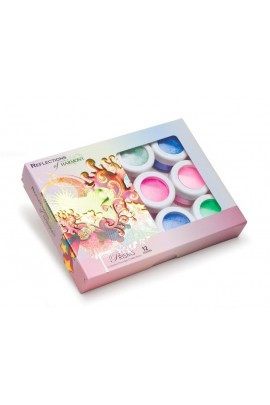 Nail Harmony Reflection Colored Powder - Prisms Collection - Holographic Film