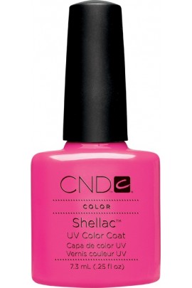 CND Shellac Power Polish - Garden Muse Collection Summer 2015 - Hot Pop Pink - 0.25oz / 7.3ml