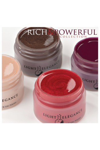 Light Elegance Gel Polish - 2012 Fall Collection - Rich & Powerful - Filthy Rich - 0.5oz / 15ml