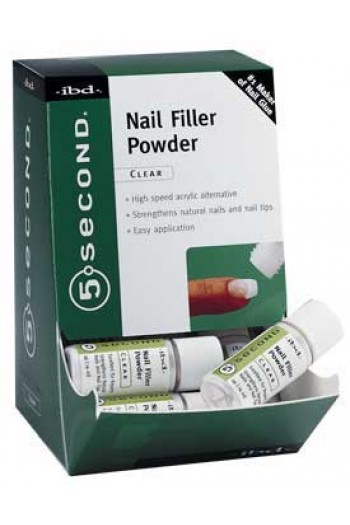 ibd 5 Second Nail Filler Powder - 12 Pack Display