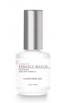 LeChat Perfect Match Clear Base Gel - 0.5oz / 15ml