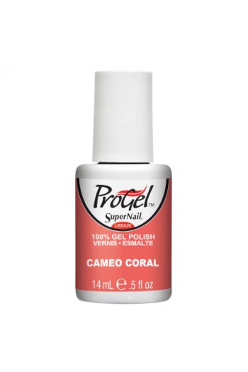 SuperNail ProGel Polish - Cameo Coral - 0.5oz / 14ml