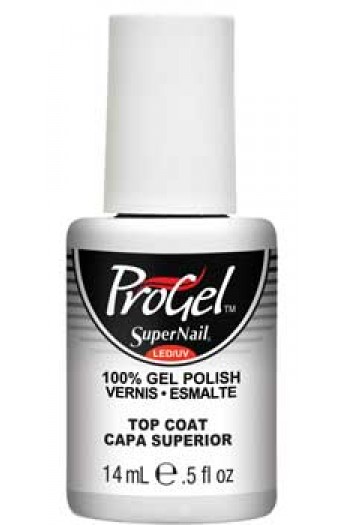 SuperNail ProGel Polish - Top Coat - 0.5oz / 14ml