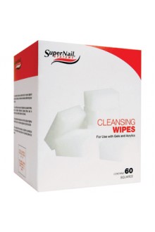 SuperNail Cleansing Wipes 60ct