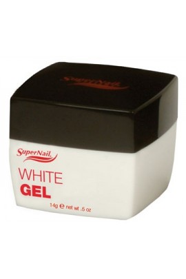 SuperNail White Gel - 0.5oz / 14g